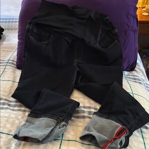 Kut from the Kloth Maternity Cropped Jeans - Full Panel - Size 12